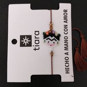 Frida Kahlo Beaded Bracelet One Size